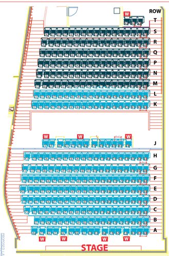 Copaken Stage Seating Chart